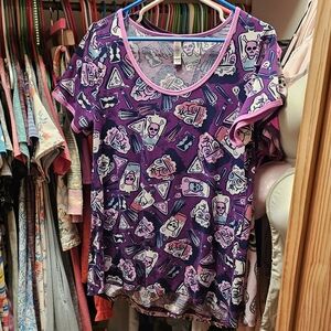 Lularoe Halloween Tee, Medium
